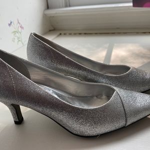 Silver Dress Shoes